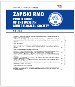 Proceedings of the Russian Mineralogical Society